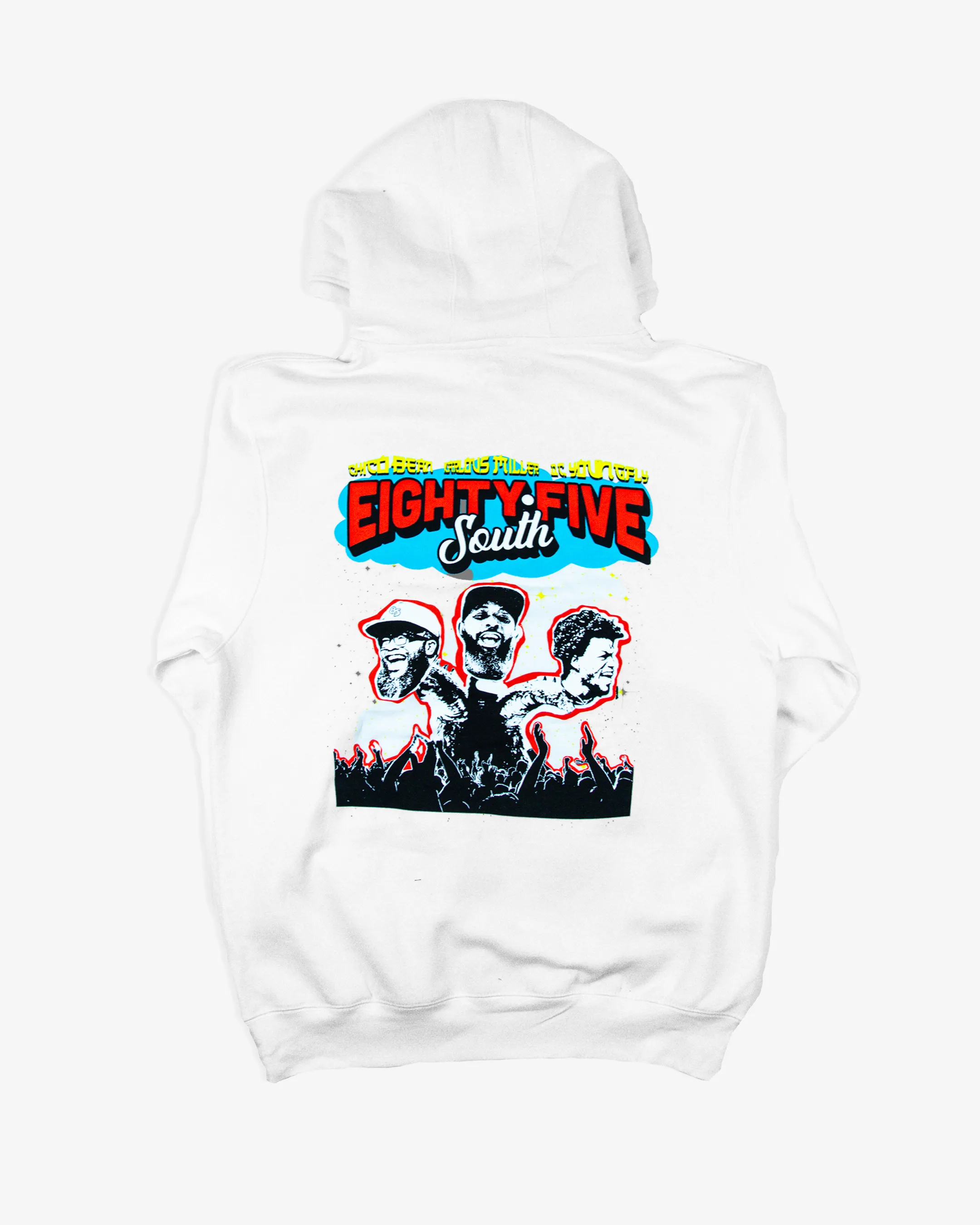 3 Headed Monster Graphic Hoodie