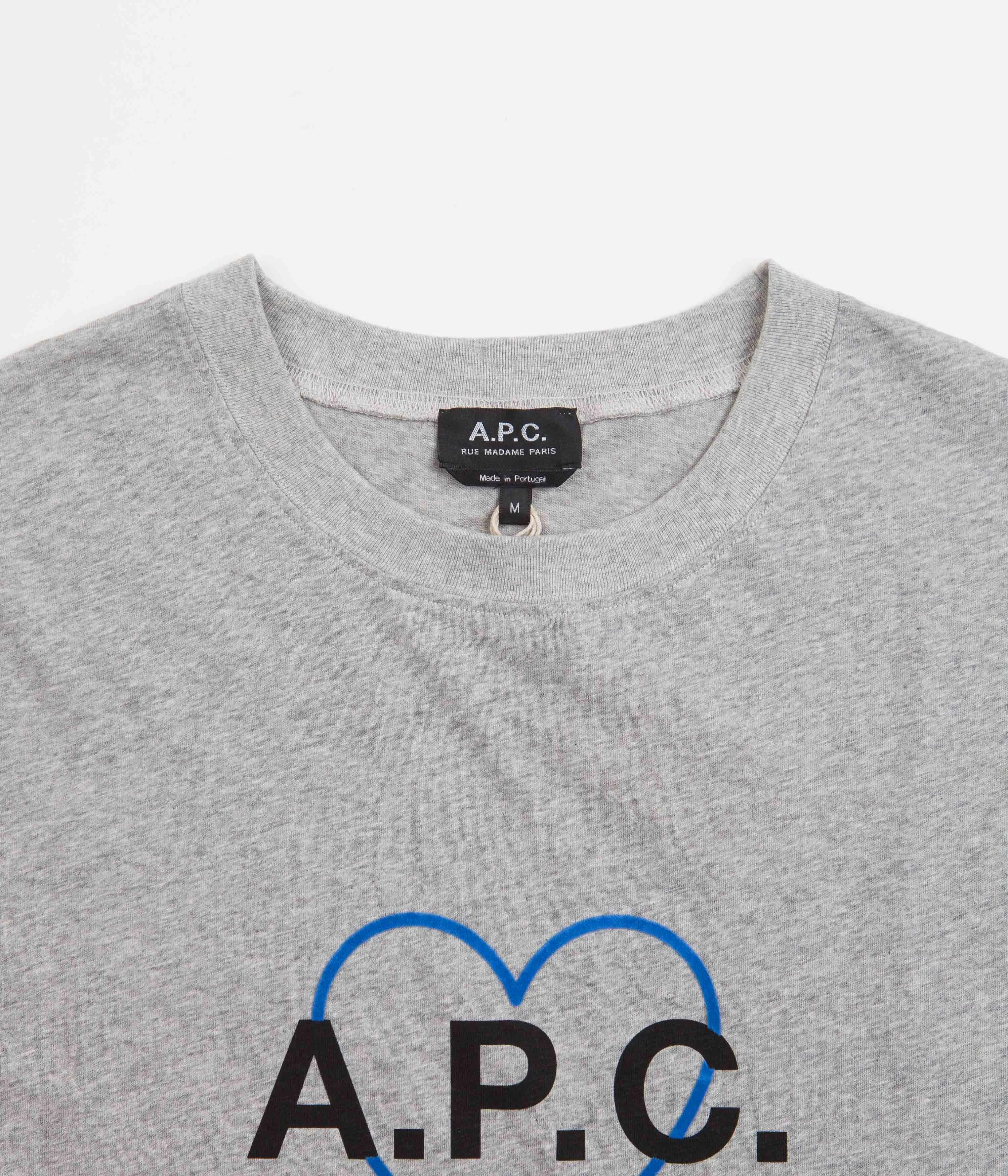 A.P.C. Romeo T-Shirt - Heather Grey