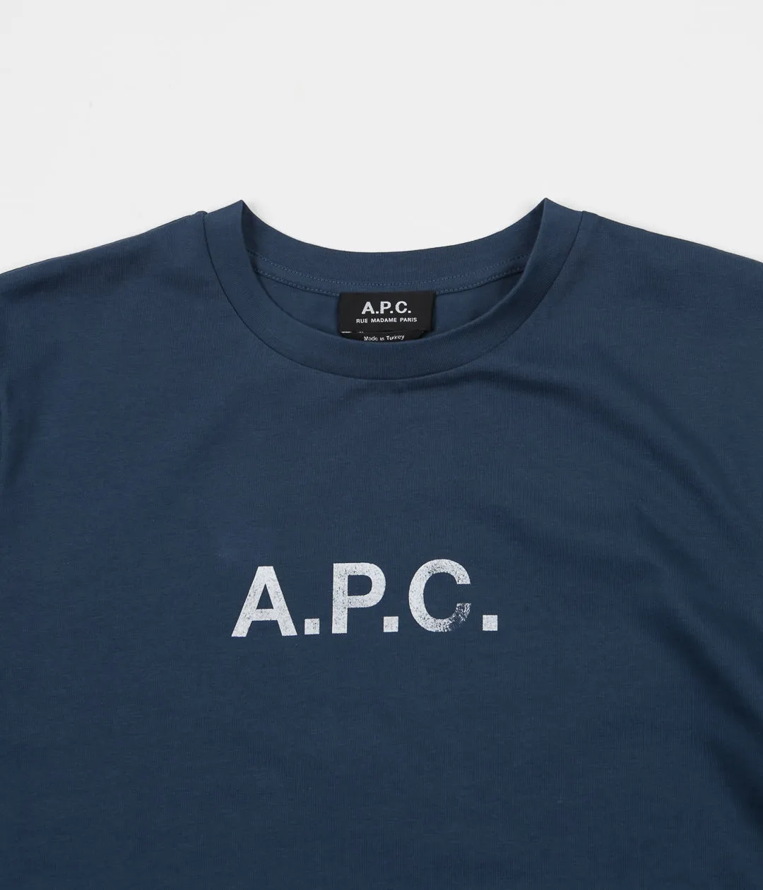 A.P.C. Stamp T-Shirt - Blue