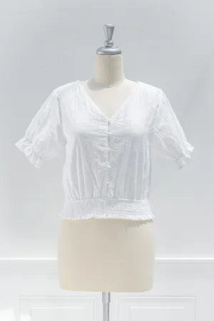 Aria Cotton Blouse