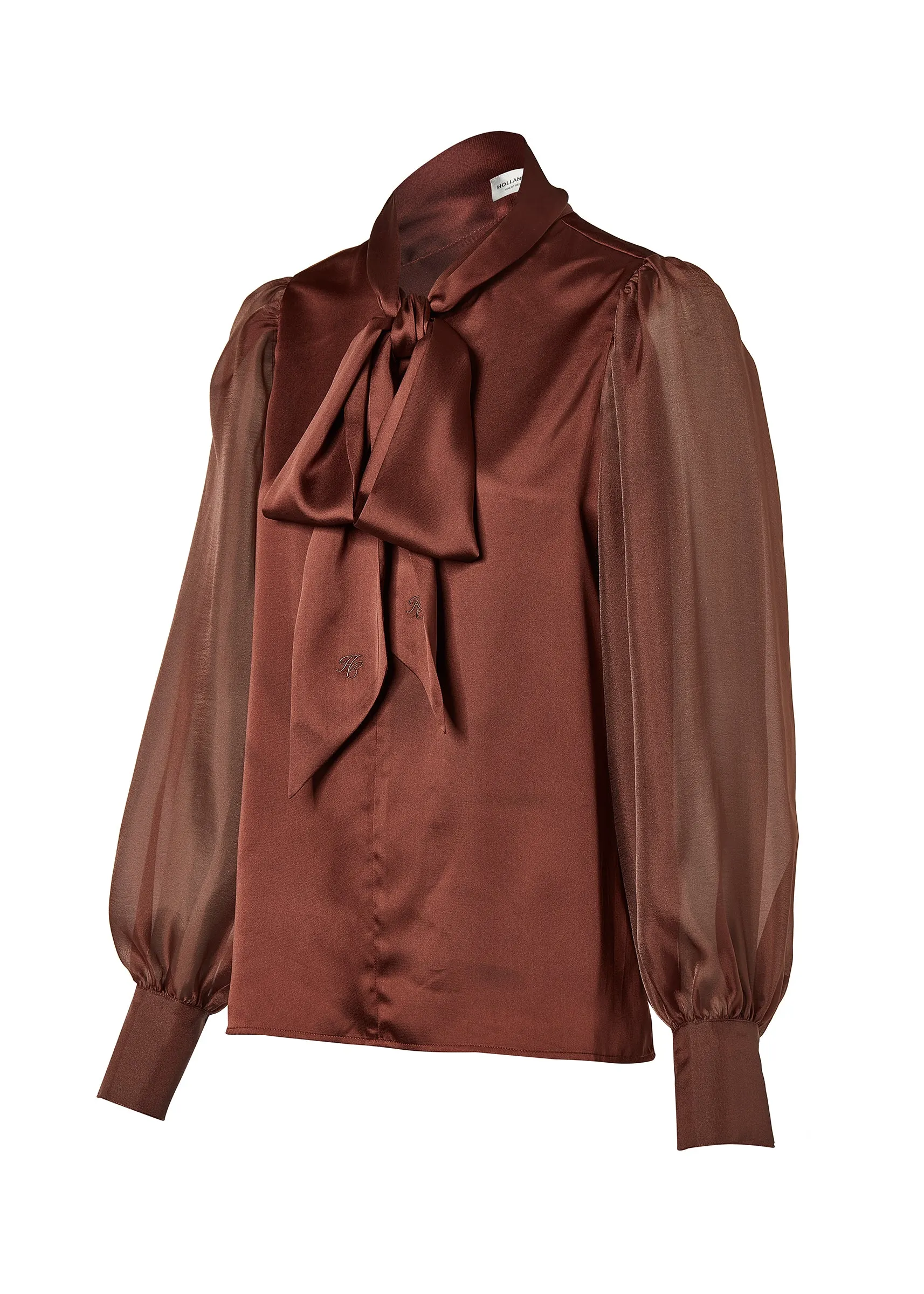 Ariella Blouse (Chocolate)