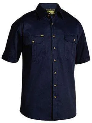 Bisley Workwear Original Cotton Drill Short Sleeve Shirt BS1433