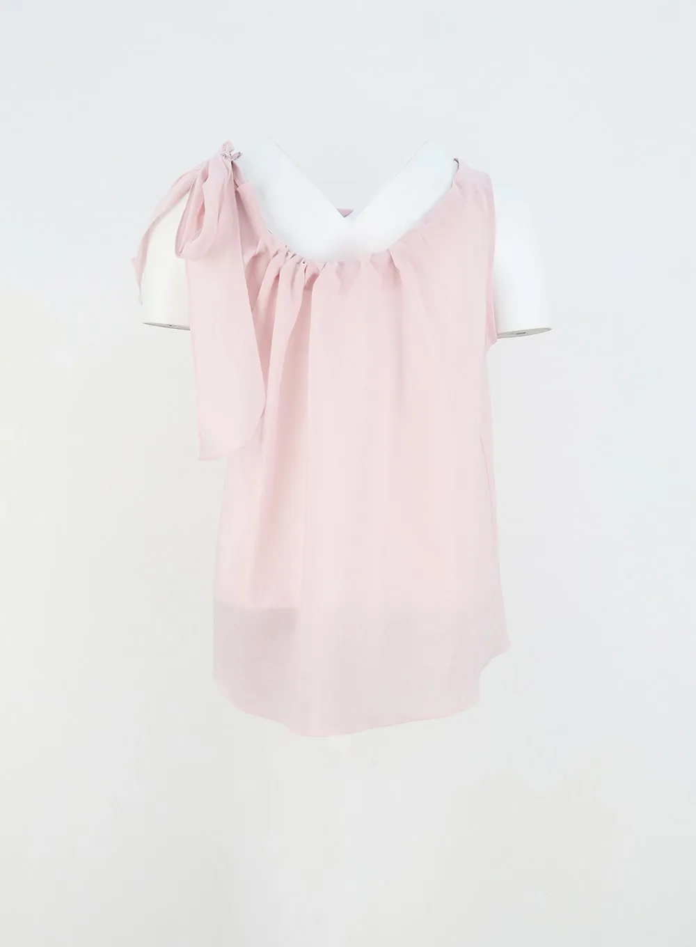 Bow Sleeveless Blouse OY330