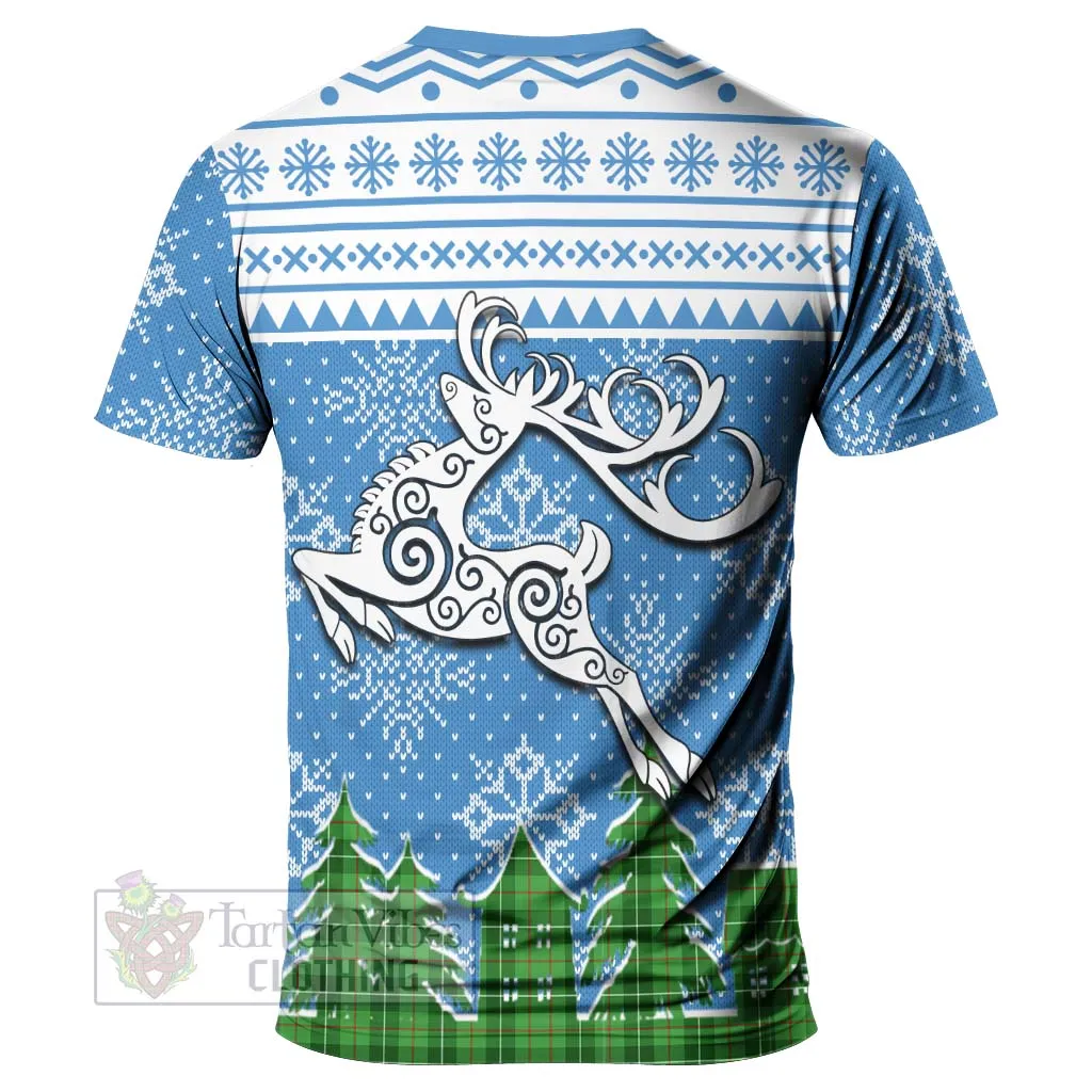 Boyle Clan Christmas T-Shirt Celtic Reindeer Style