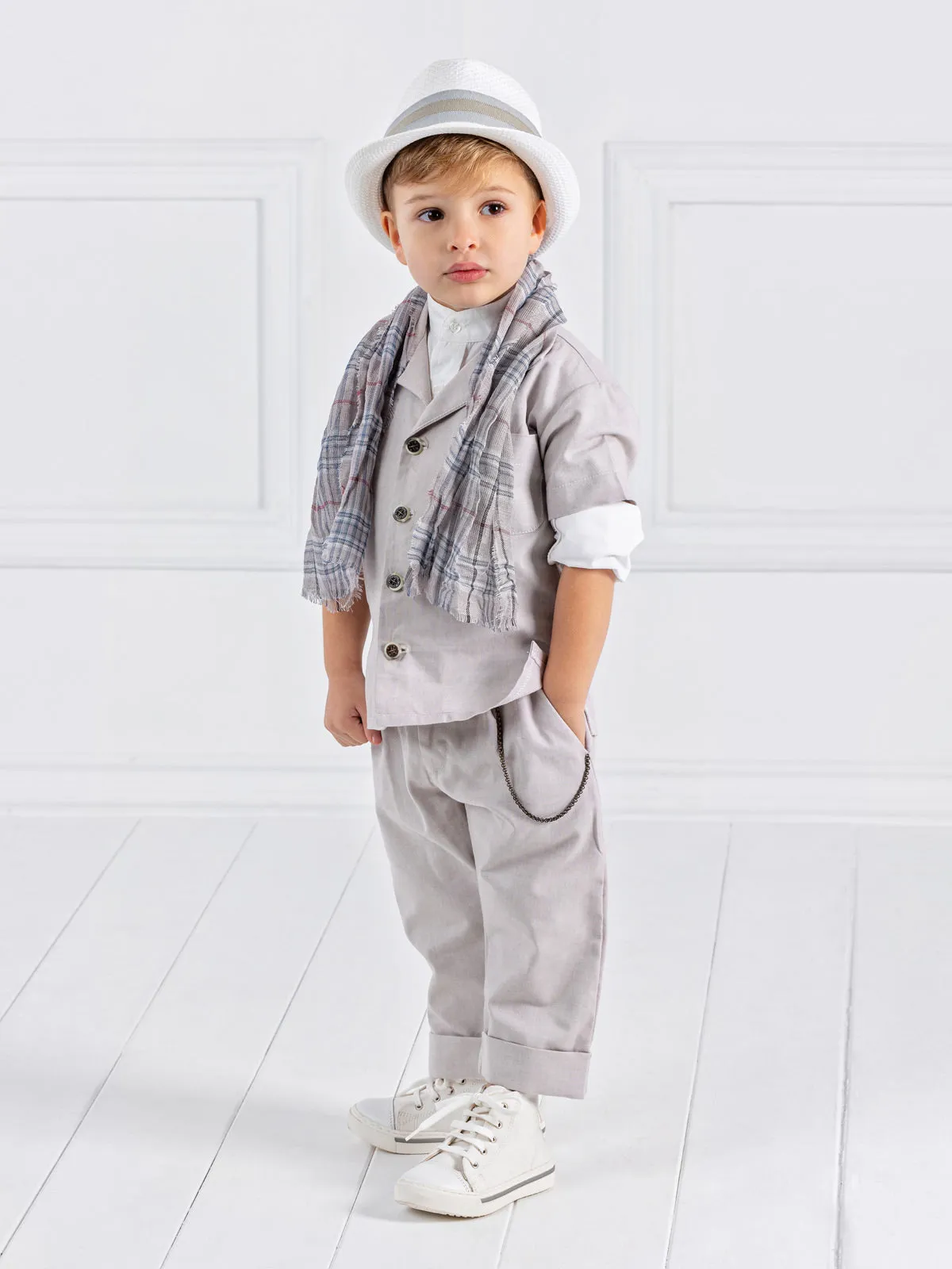 Boy's Baptism outfit set 6pcs - TORINO