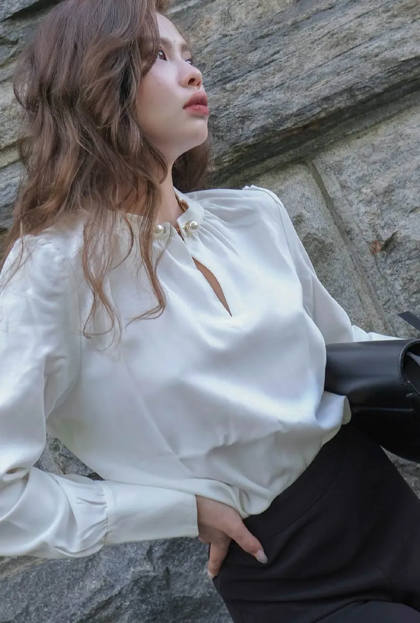 Buvette Pearl Blouse - Ivory