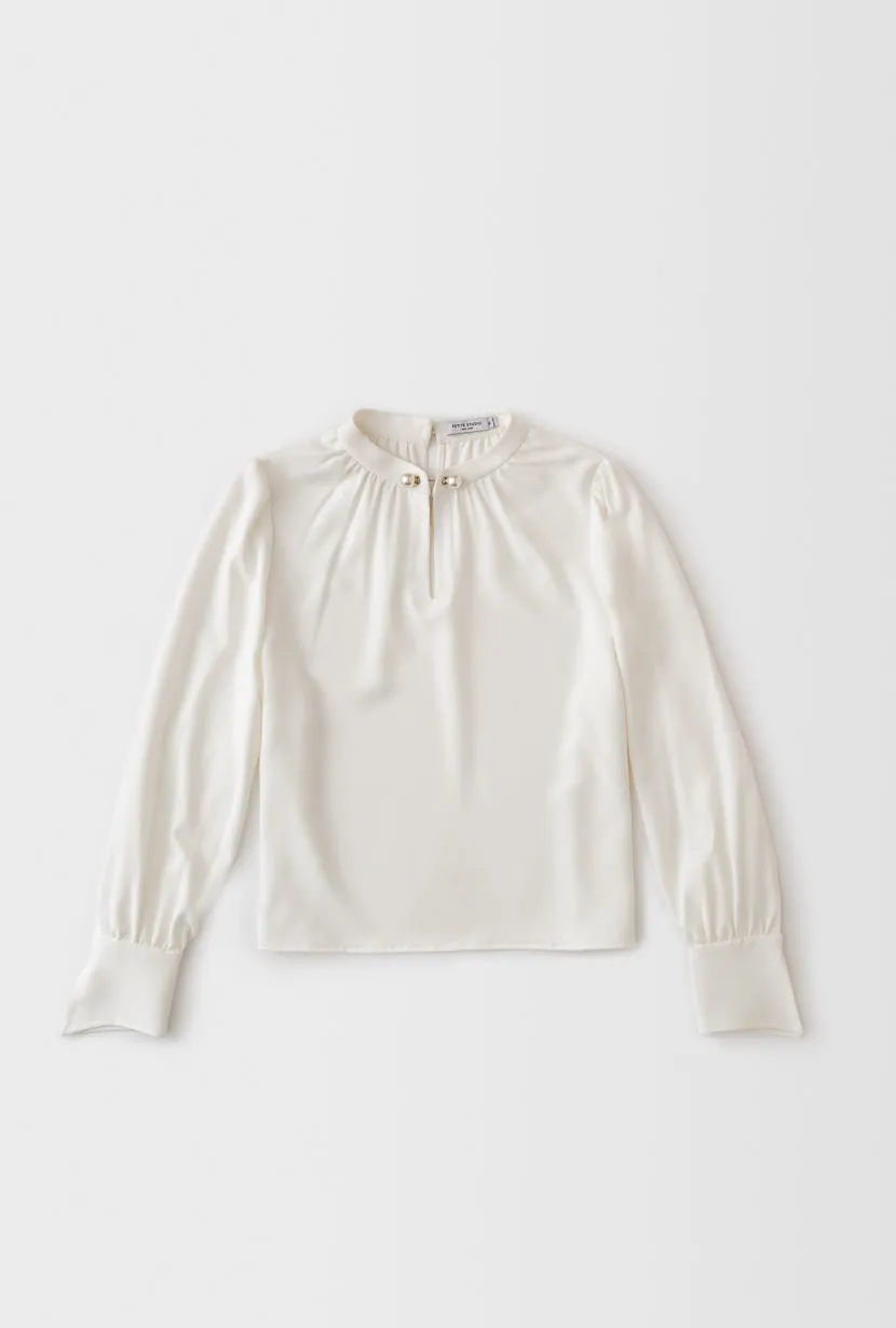 Buvette Pearl Blouse - Ivory