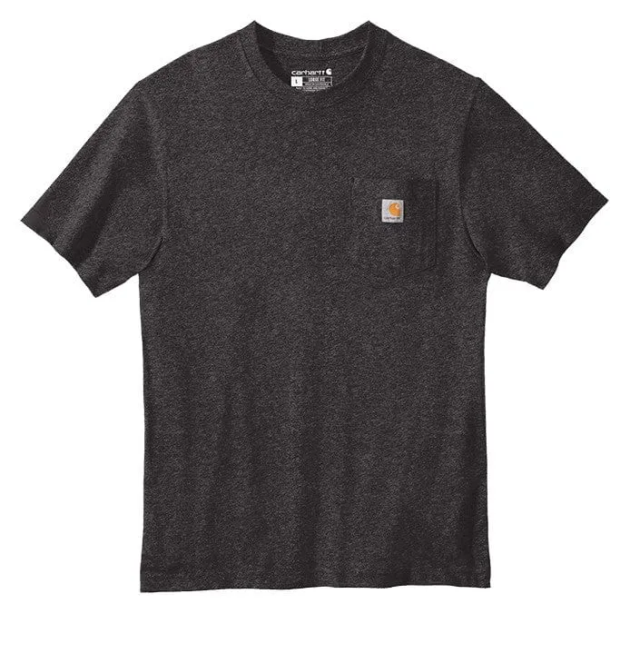 Carhartt - Men's Workwear Loose Fit Pocket Short Sleeve Heathered T-Shirt