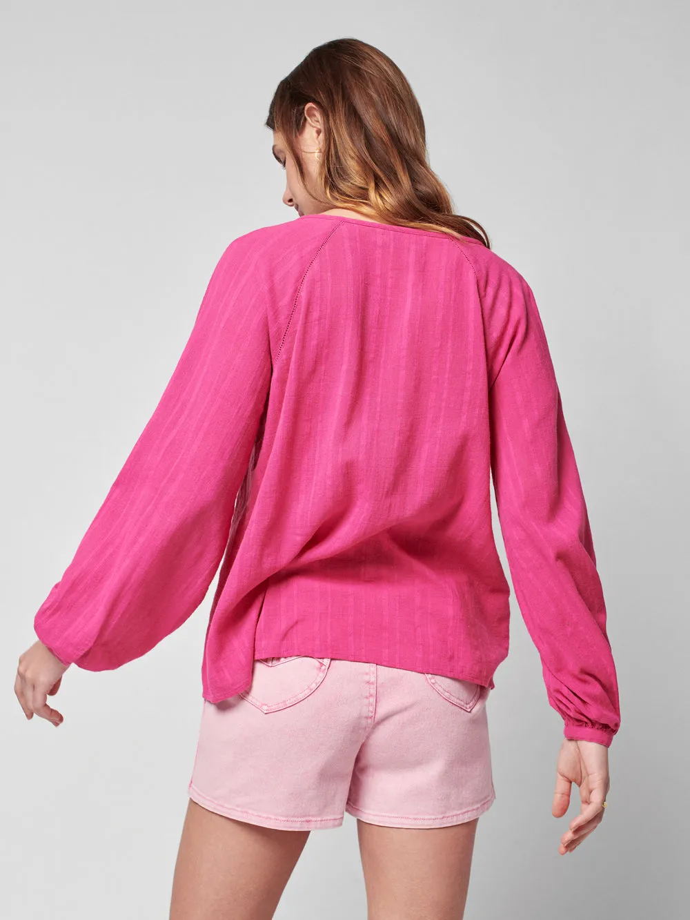 Celina Top in French Rose