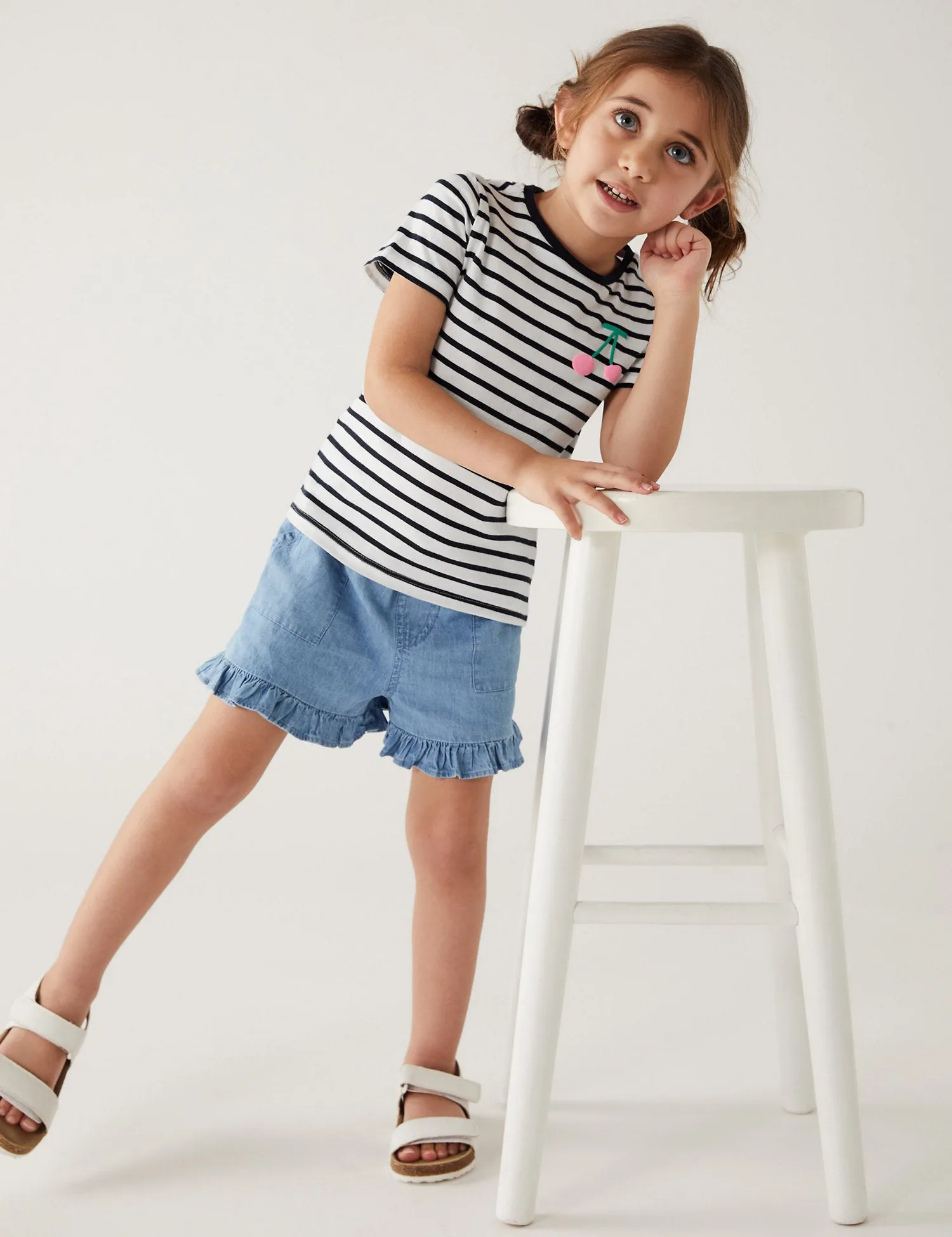 Cotton Rich Stripe T-Shirt