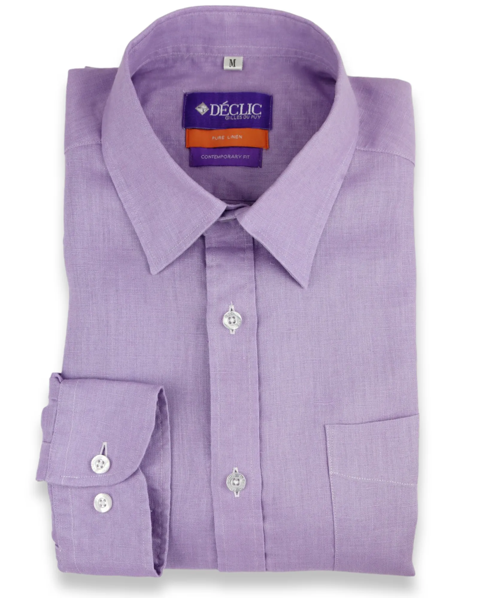 DÉCLIC Dune Linen Shirt - Lavender