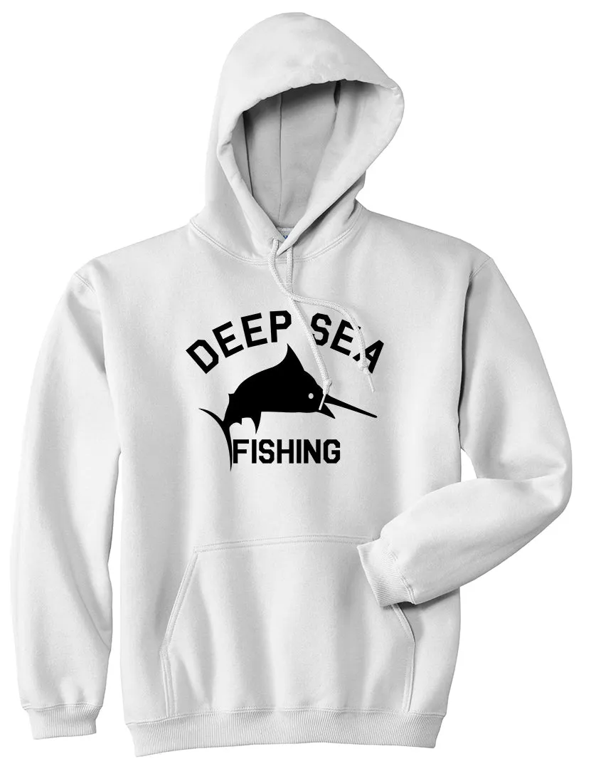 Deep Sea Fishing Mens Pullover Hoodie