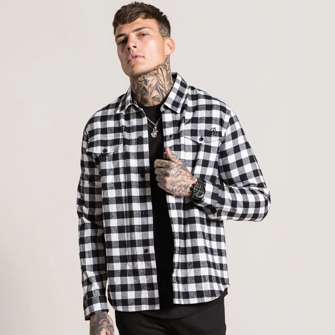 Dirk Shirt - White Check