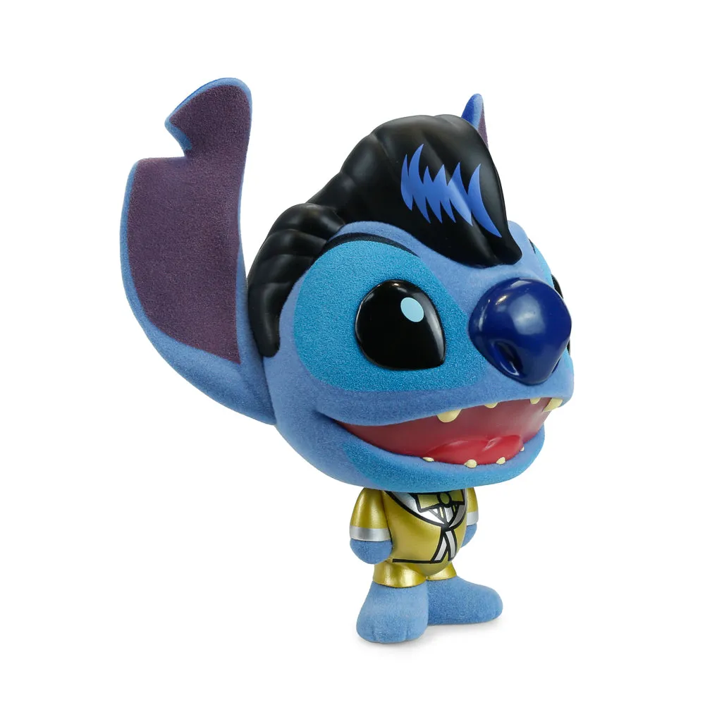 Disney Stitch - Elvis 4” Flocked Vinyl Figure Set