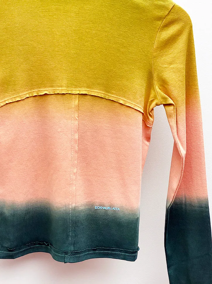 Eckhaus Latta Lapped Baby Turtleneck, Sunset