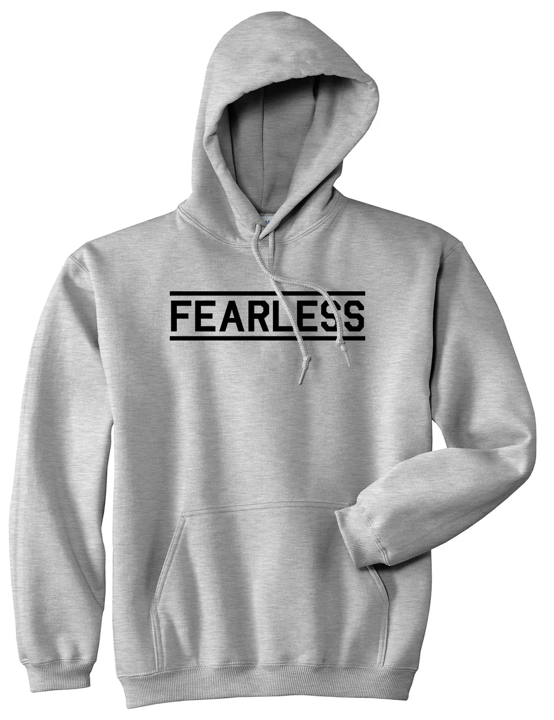 Fearless Gym Mens Pullover Hoodie