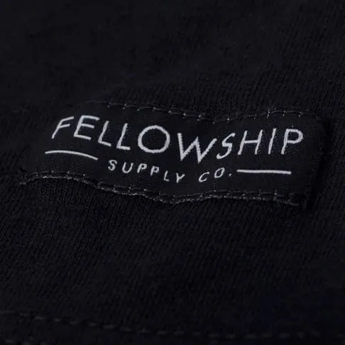 Fellowship Supply Co. Tried and True Men's Black Pocket Tee