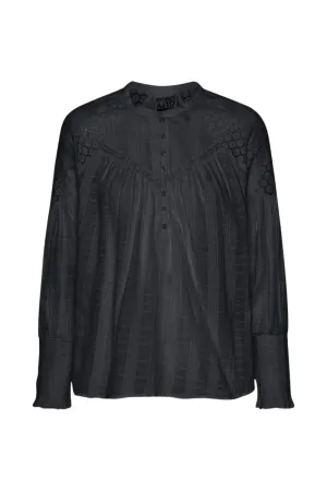 Gardenia Blouse in Black