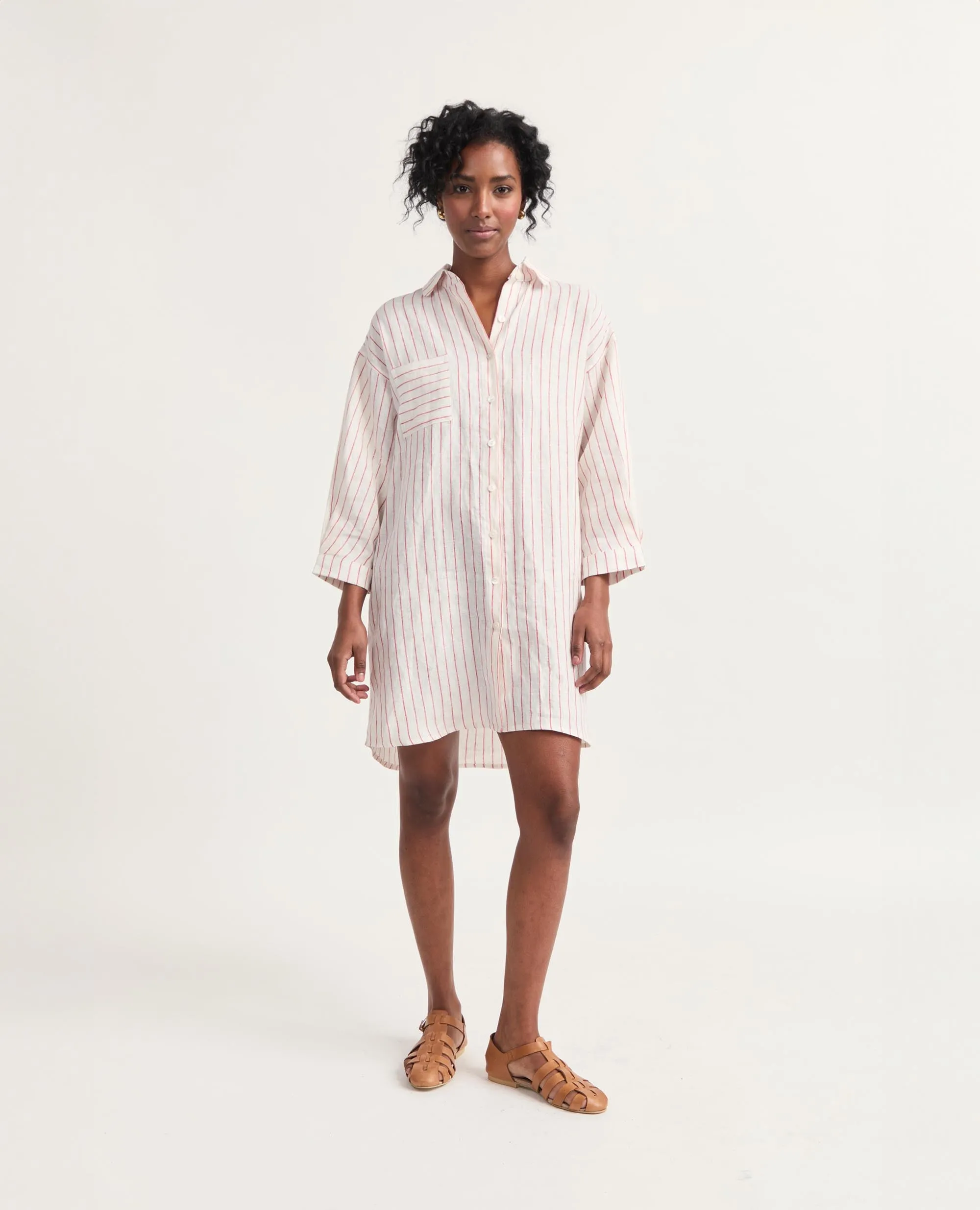 Grace | Oversized Shirt Dress