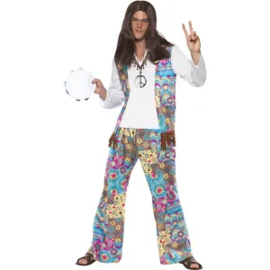 Groovy Hippie Mens Costume