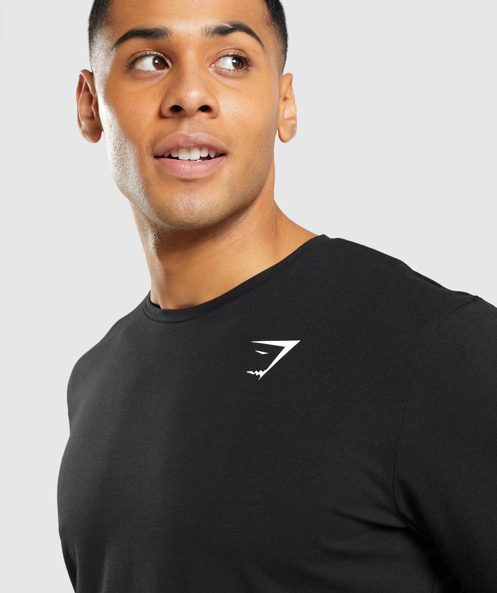 Gymshark Essential Long Sleeve T-Shirt - Black