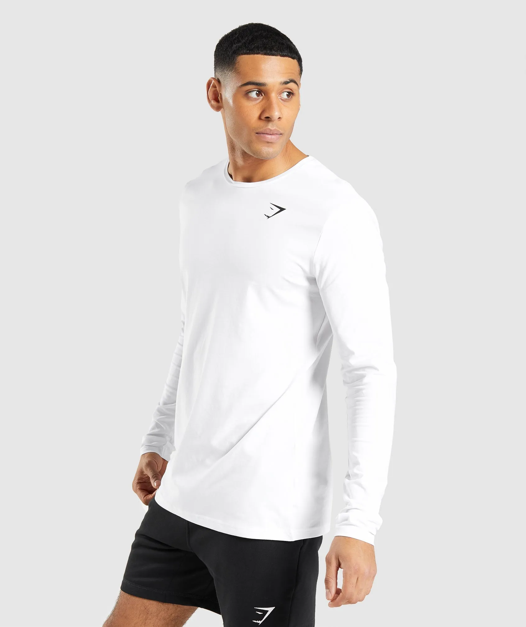 Gymshark Essential Long Sleeve T-Shirt - White