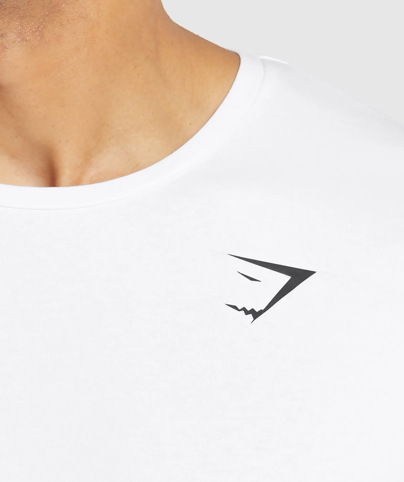 Gymshark Essential Long Sleeve T-Shirt - White