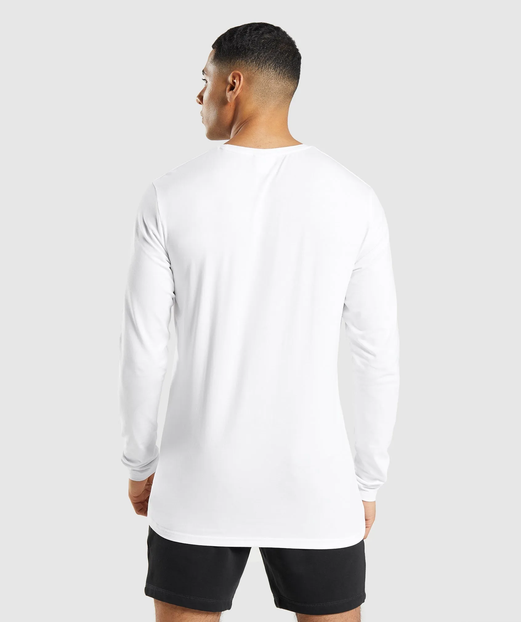 Gymshark Essential Long Sleeve T-Shirt - White