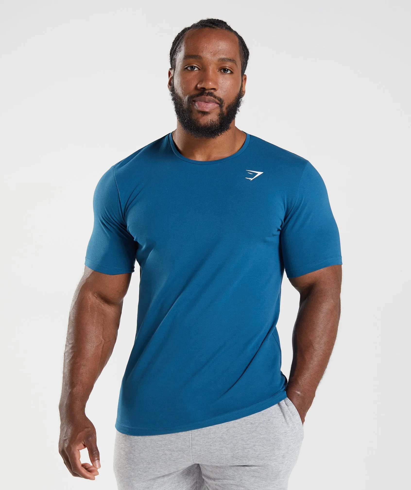 Gymshark Essential T-Shirt - Atlantic Blue