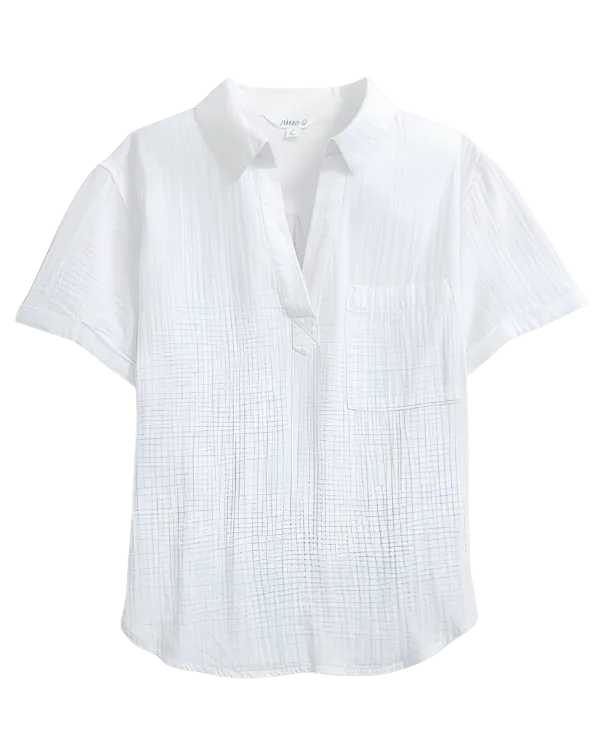 johnnie-O - Women's Vita Woven Cotton Shirt