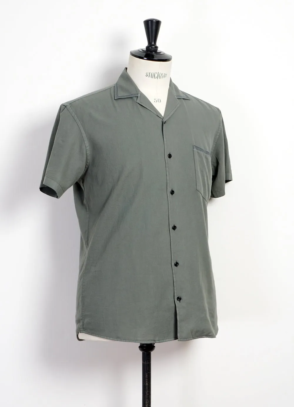 JONNY | Short Sleeve Shirt | Eucalyptus