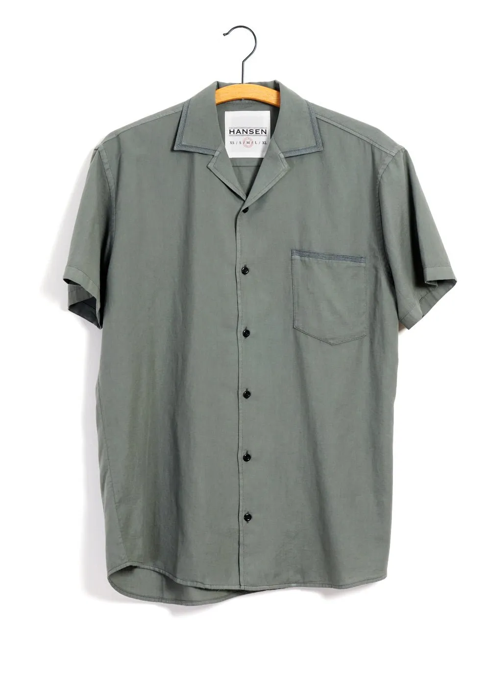 JONNY | Short Sleeve Shirt | Eucalyptus