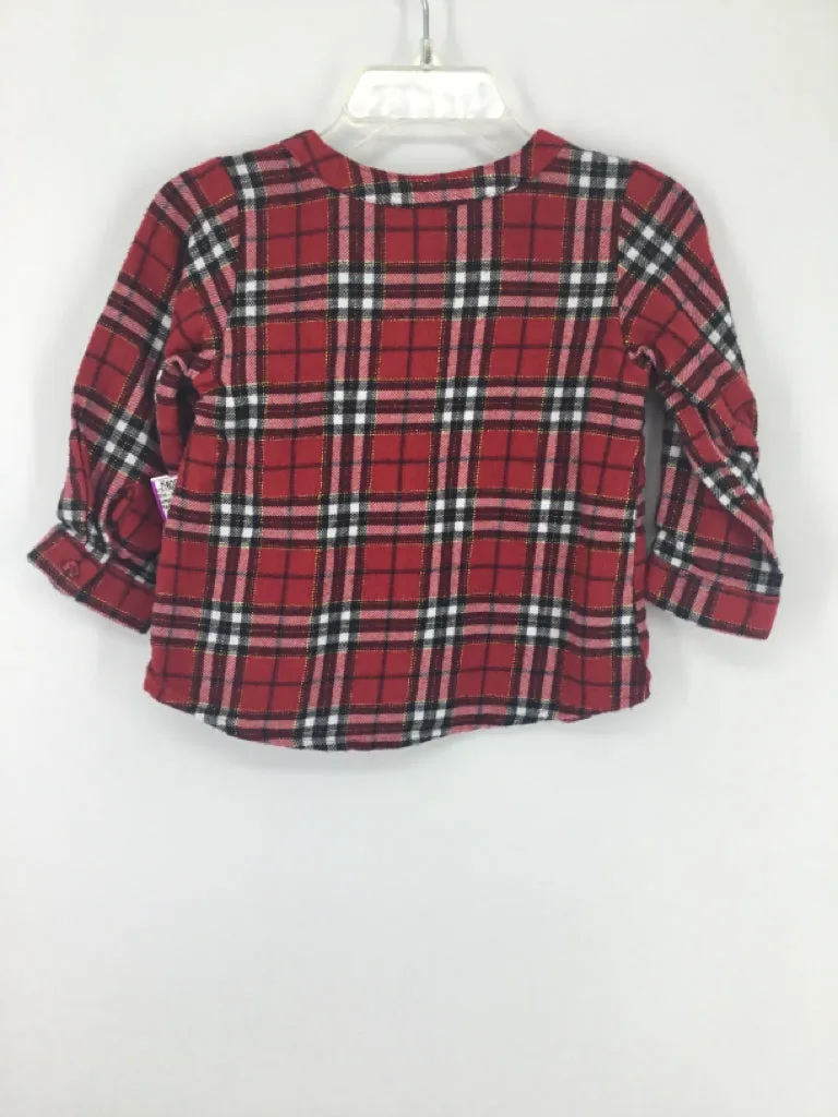 jumping beans Child Size 12 Months Red Shirt - girls