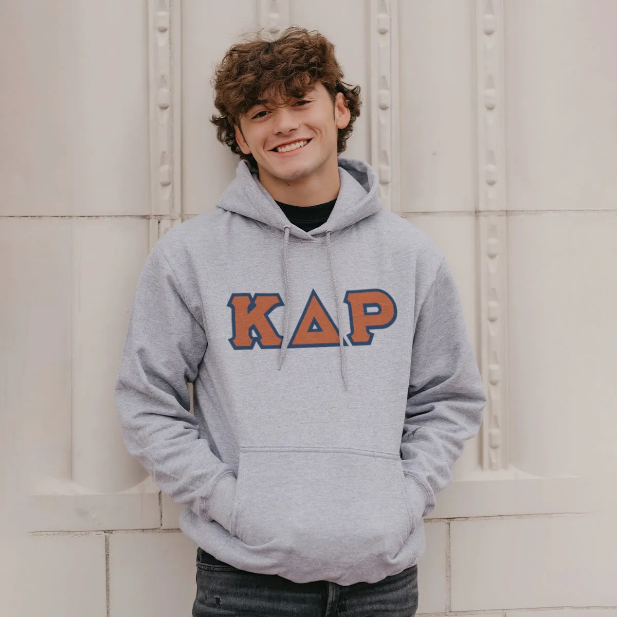 KDR Greek Letter Graphic Hoodie