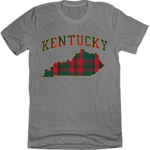 Kentucky Green and Red Plaid