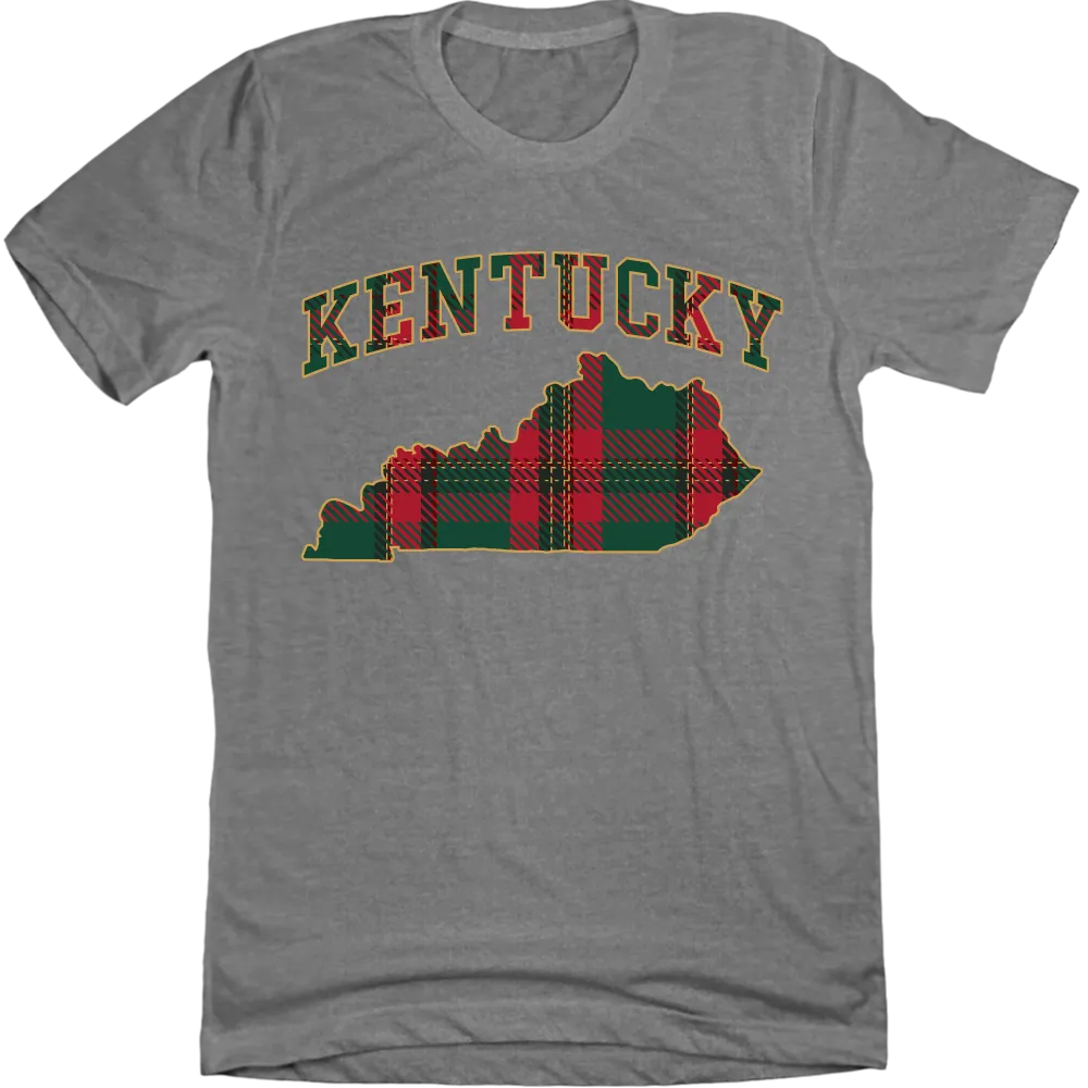 Kentucky Green and Red Plaid