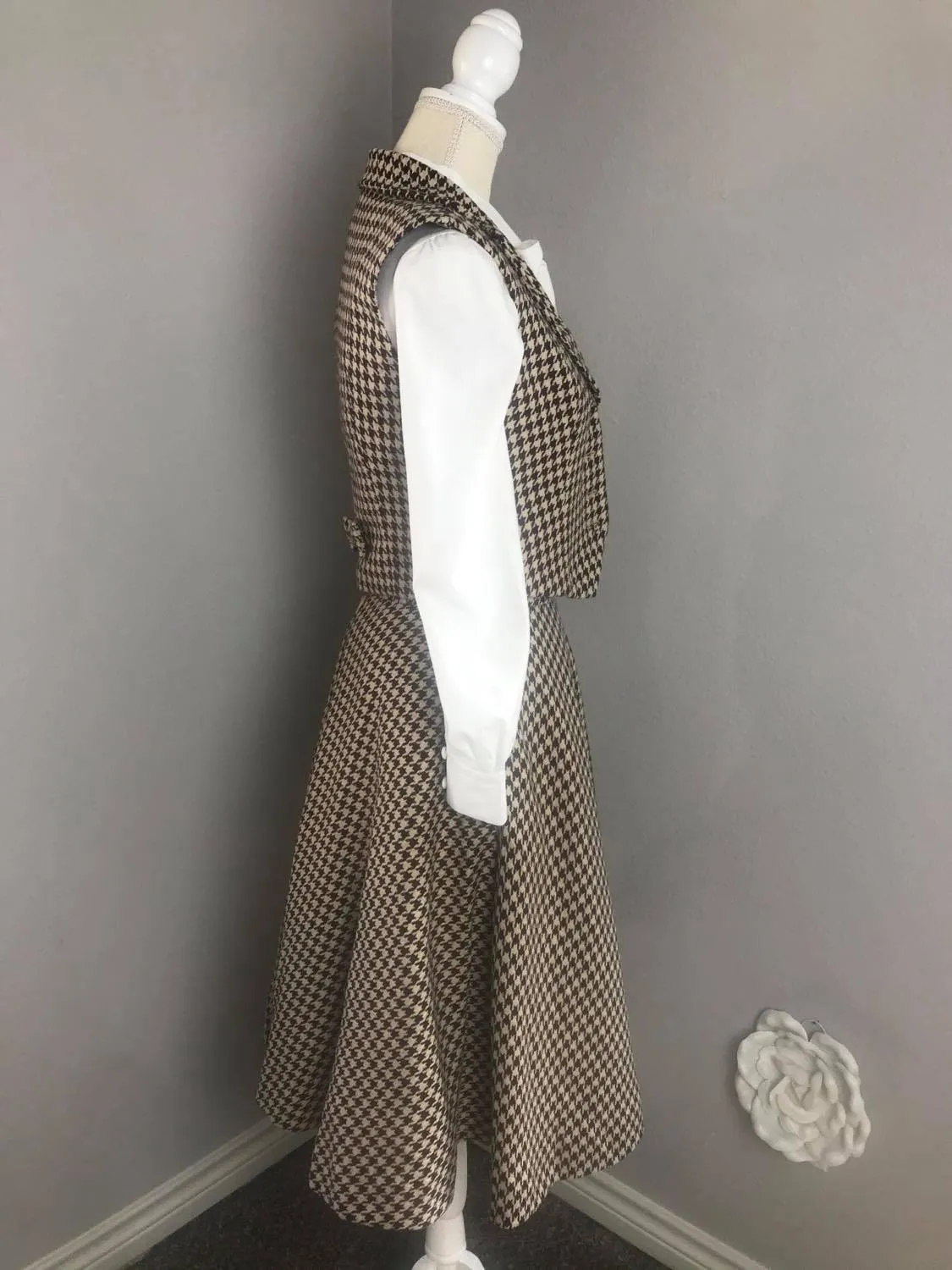 Lolita waistcoat suit in Tweed size XS/S