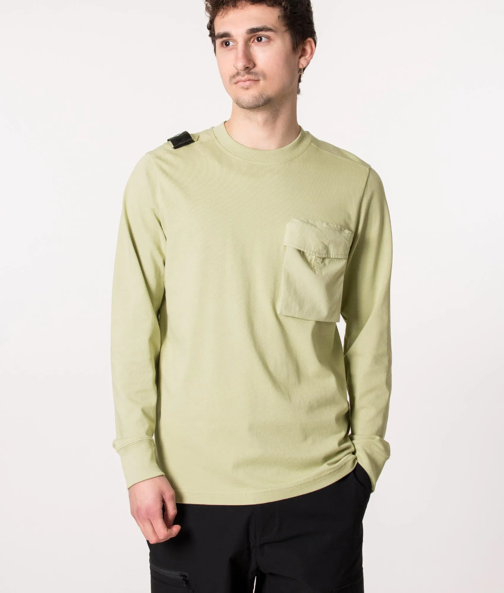 Long Sleeve Cargo Pocket T-Shirt