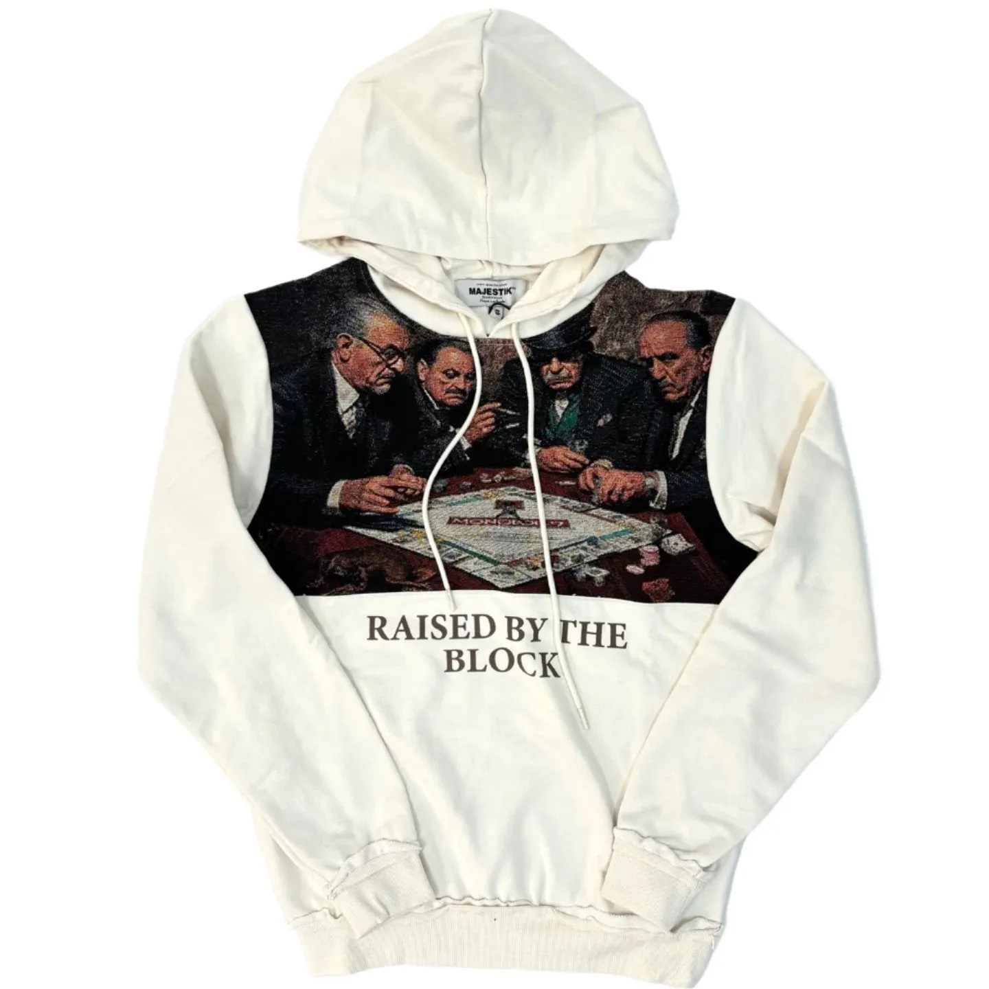 MAJESTIC Raised By The Block Graphic Hoodie