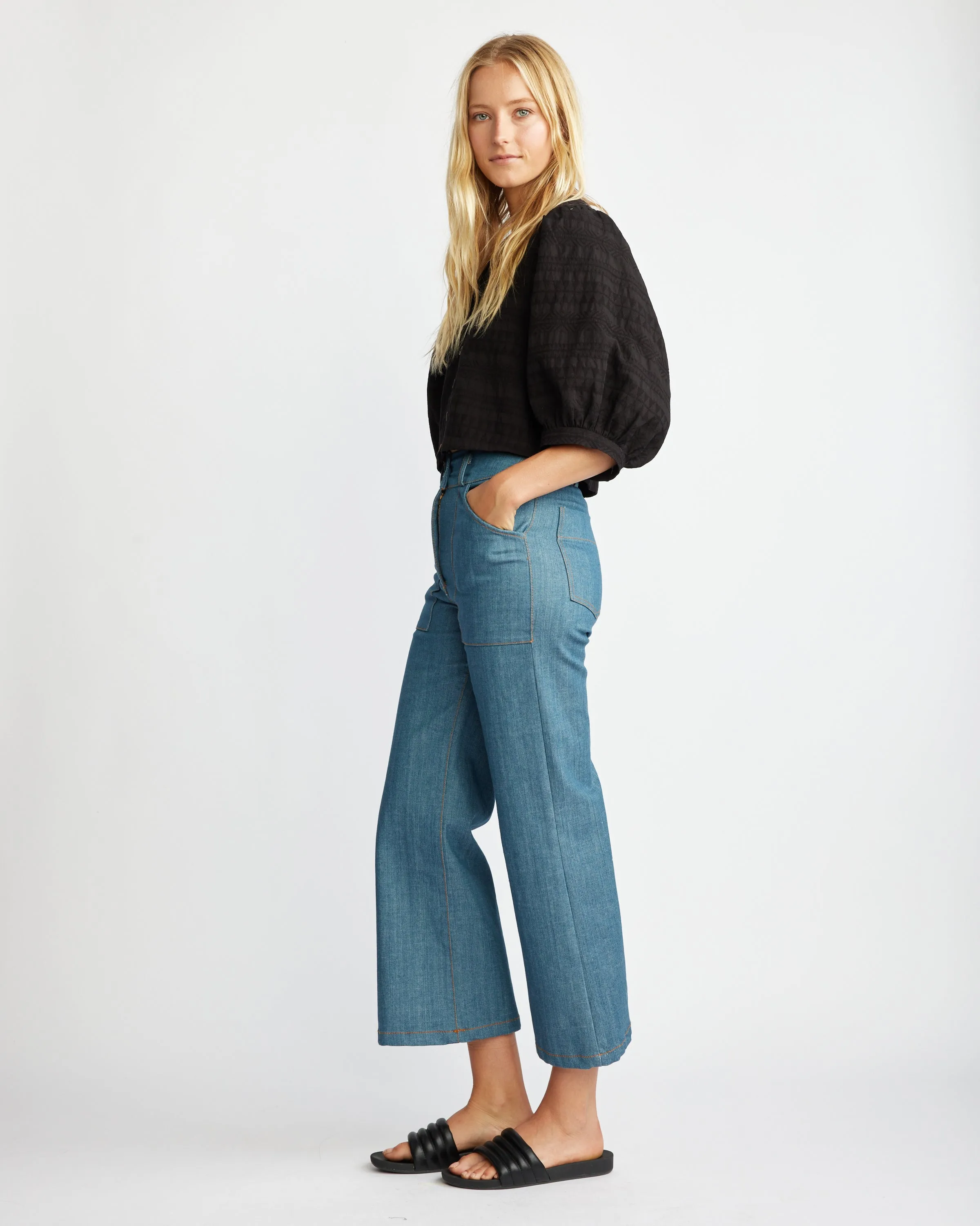 Marge Crop Blouse