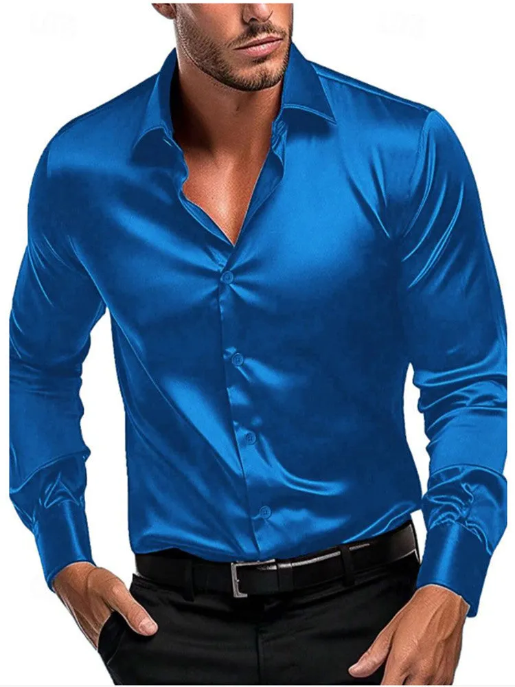 Men's British Style Shirt Long Sleeve