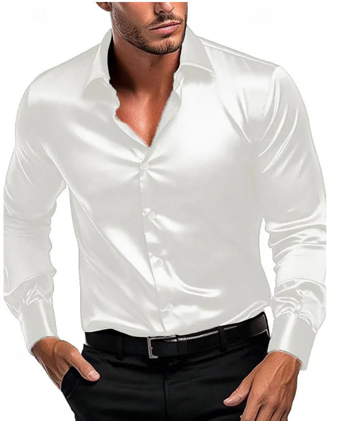 Men's British Style Shirt Long Sleeve