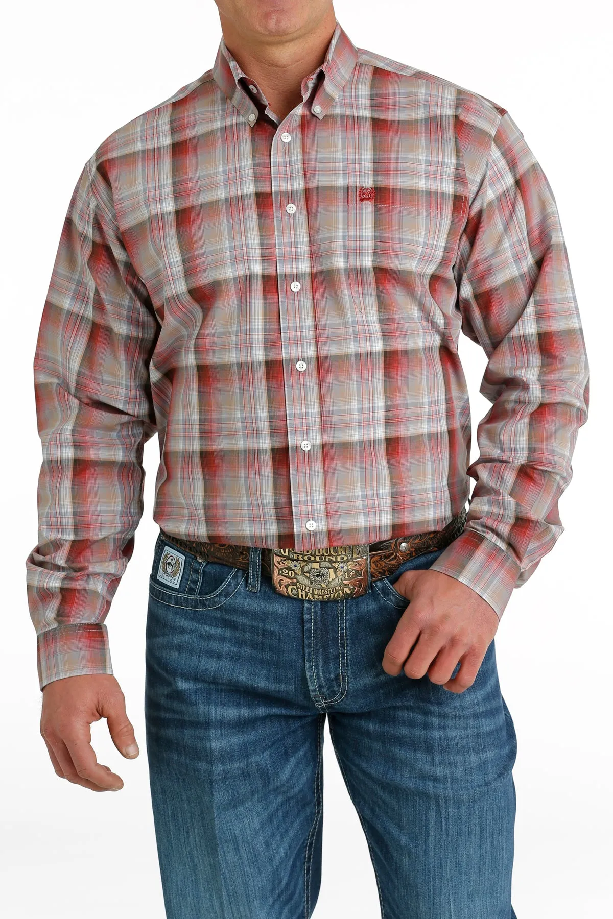 Men's Cinch Button Down Shirt #MTW1105652