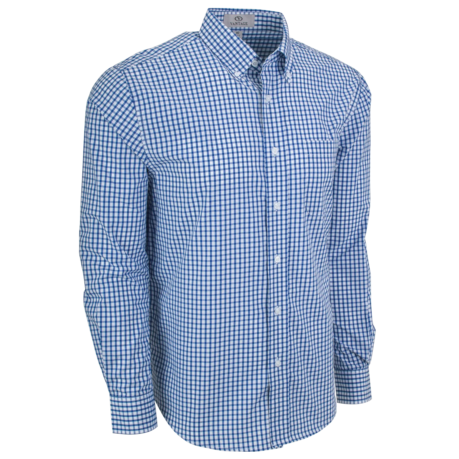 Men's Easy Care Gingham Check Shirt