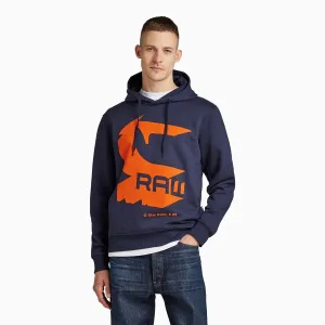 Men's Shadow Drop Graphic Pull Over Hoodie