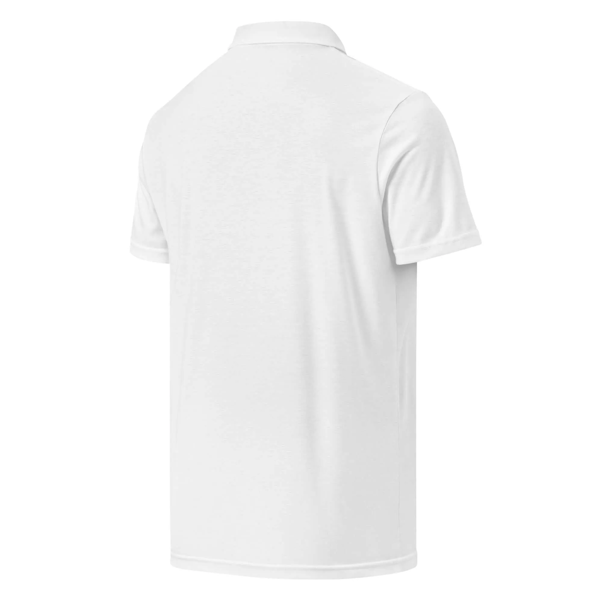 Men’s Slim Fit Polo in White, lioness-love