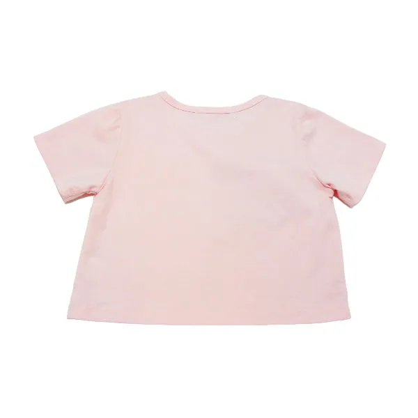 Necklace Pocket Tee - Pink