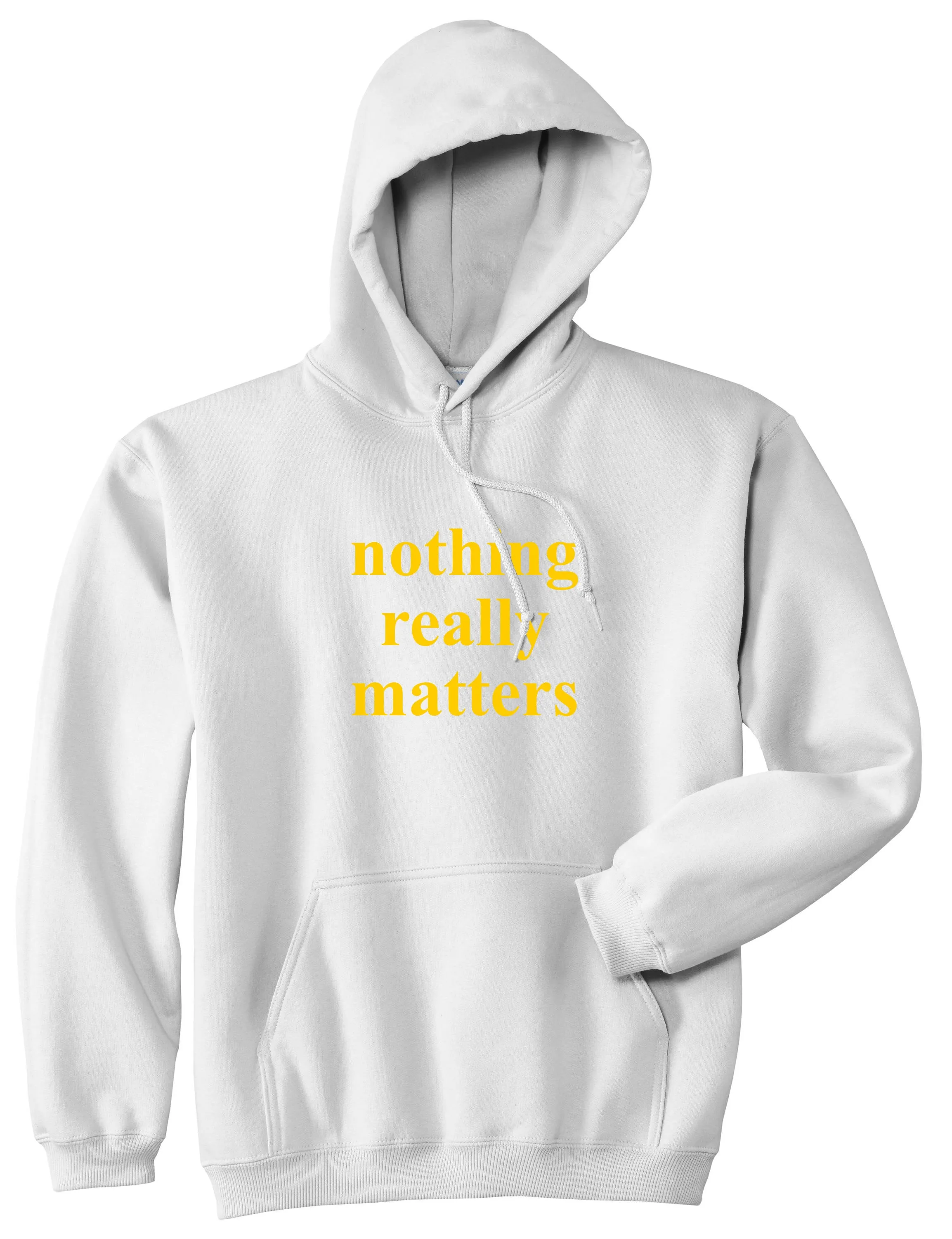 Nothing Really Matters Mens Pullover Hoodie