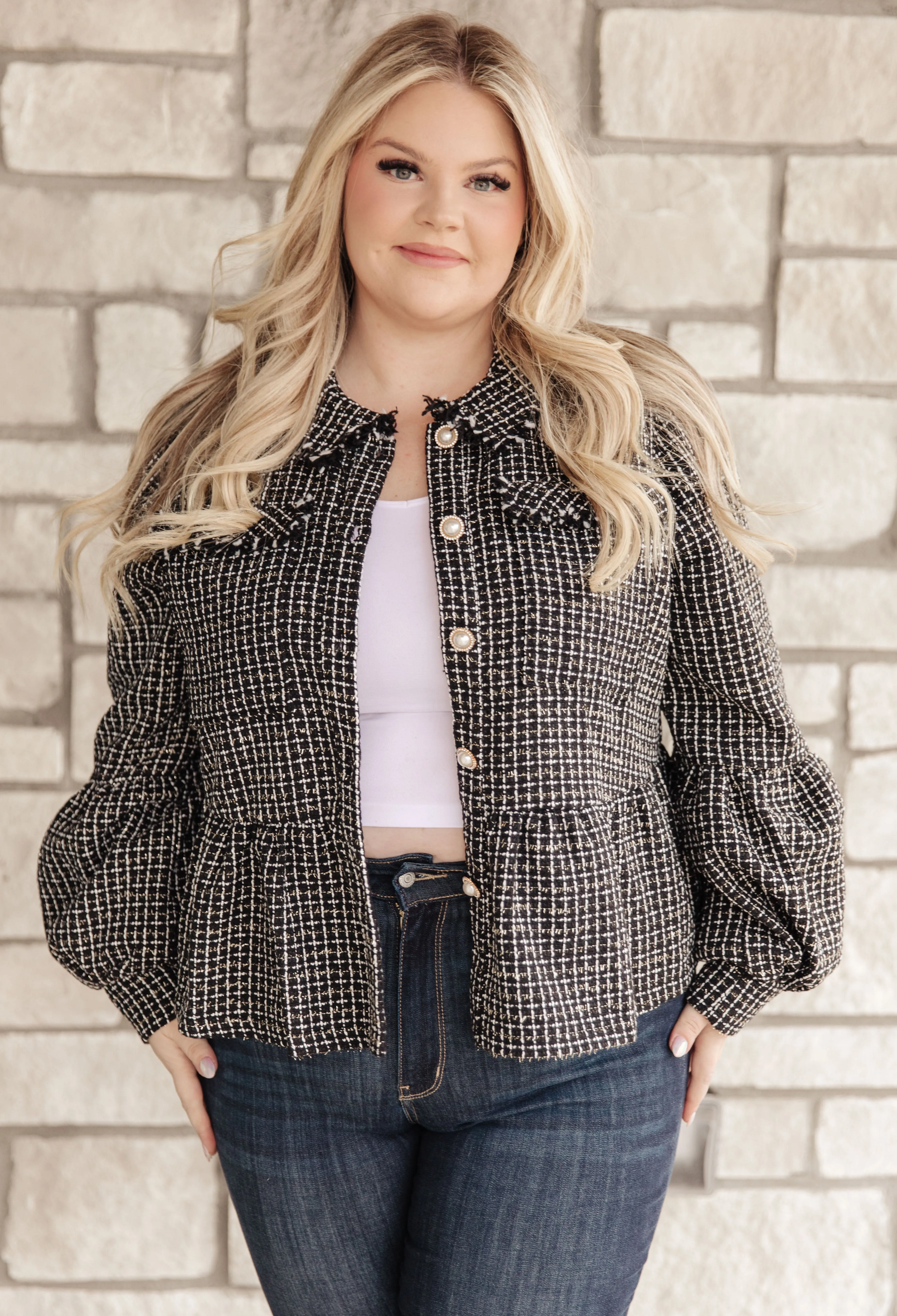 Number Five Tweed Jacket - Hailey & Co