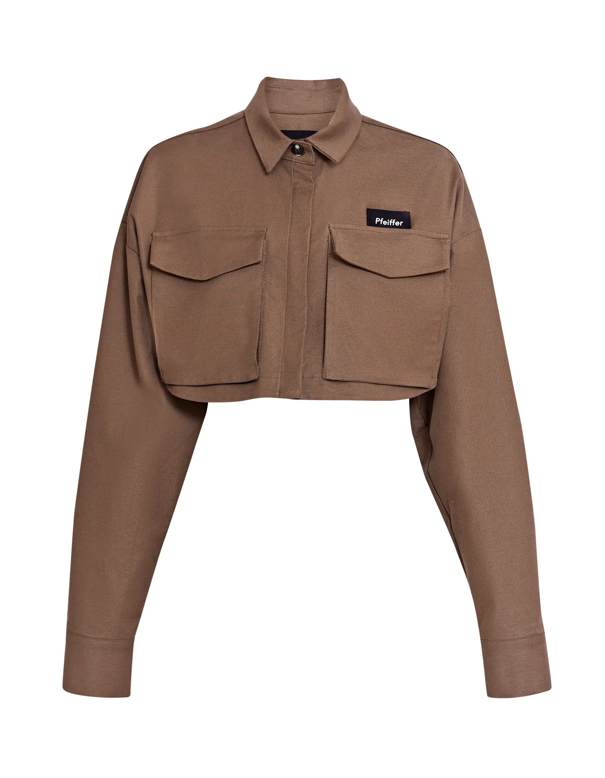 PARKS CROPPED SHIRT | WOOD